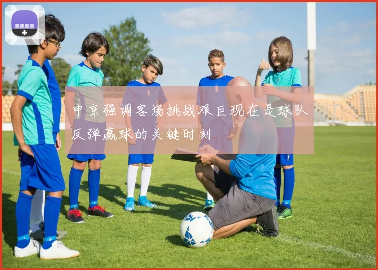 申京强调客场挑战艰巨现在是球队反弹赢球的关键时刻