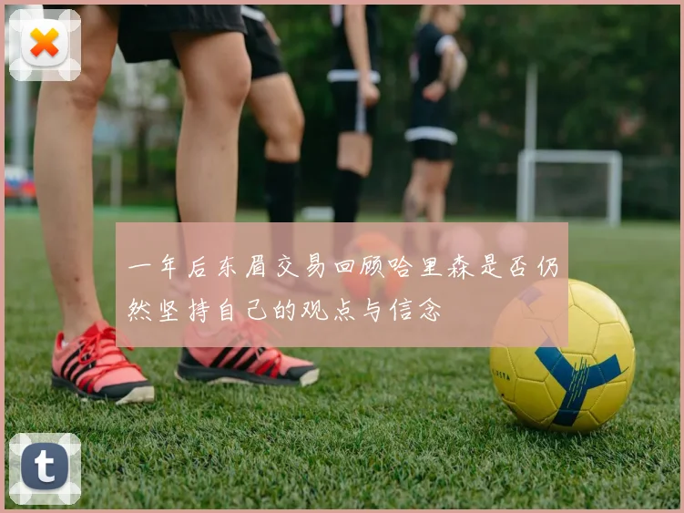 一年后东眉交易回顾哈里森是否仍然坚持自己的观点与信念
